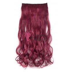 Extensie de par cu 5 Clips On delux dubla ondulata de 60 cm, Ruby Fusion 92945HT39